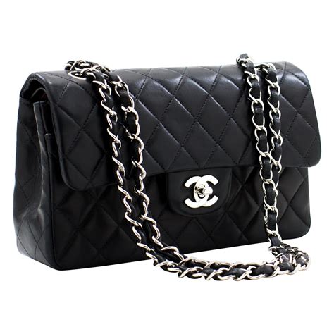 chanel black shoulder bag|Chanel shoulder bag ioffer.